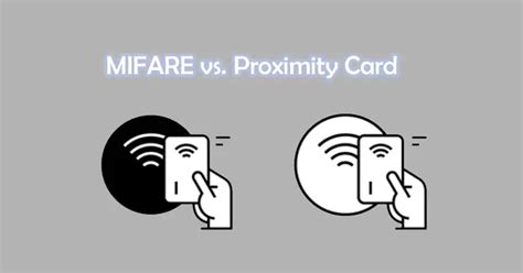 mifare card vs proximity